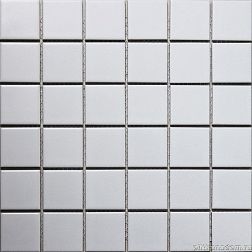 Bonaparte Керамическая мозаика Manila White Белая Матовая Мозаика 30,6х30,6 (4,8х4,8)