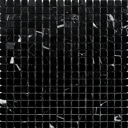 Caramelle Pietrine Nero Oriente Полированная Мозаика 4мм 30,5х30,5 (1,5х1,5) см