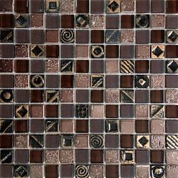 Bars Crystal Glass Decor Morocco Мозаика 2,3х2,3 30х30 см