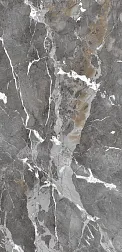 Flavour Granito Mont Gris High Glossy Серый Полированный Керамогранит 60x120 см