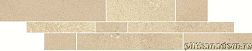 Paradyz Naturstone Beige Paski Mix Бордюр 14,3x71 см