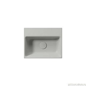 GSI NUBES Раковина 40x32 без перелива серый матовый (9684117)