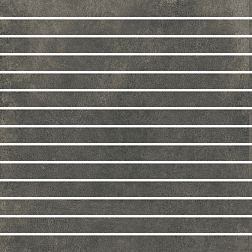 Iris Ceramica Hard Leather Mosaico Moss List. Мозаика 2,1х30 30x30 см