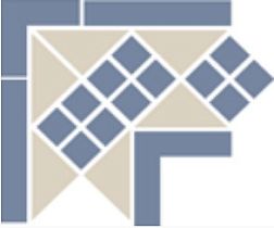 Top Cer Octagon Corner Lisbon with 1 strip (Tr.16, Dots 11, Strips 11) Угол 21,5х21,5х15 см