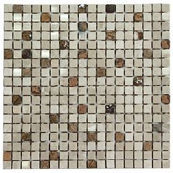 NS-mosaic Stone series К-731 Мозаика 30,5х30,5 (1,5х1,5) см