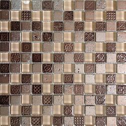 Bars Crystal Glass Decor Peru Мозаика 2,3х2,3 30х30 см