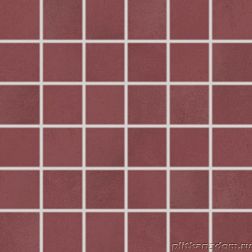 Rako Blend WDM06810 Dark Red Касная Матовая Мозаика 30x30 см