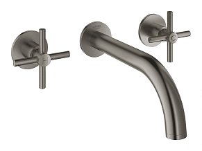 Grohe Atrio New 20164AL3 Смеситель для раковины, на 3 отверстия, настенный монтаж