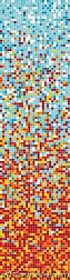 Trend Растяжки Orange Mix 01-24 Мозаика 31,6x252 (2х2) см