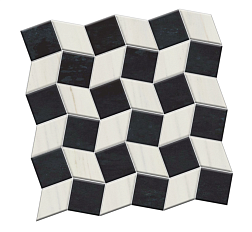 Jet Mosaic Wavyside WAS-SL Мозаика 37,4х37,4 см