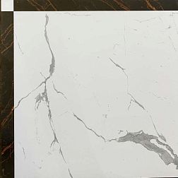 Eurotile-Россия Керамогранит ST 0305 Statuario Белый Матовый 60x60 см