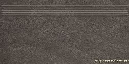 Paradyz Tecniq Nero Mat. Ступень простая 29,8х59,8 см