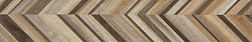 Gardenia Orchidea Just Color 58611 Decori Chevrom Mix Warm Керамогранит 20x120 см