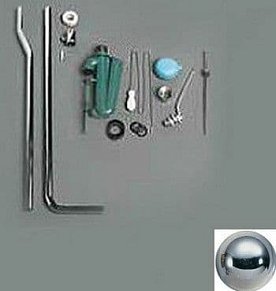 Simas Lante R01 Chrome Механизм слива для высокого бачка