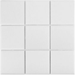 Starmosaic Homework White Matt (MH33900) Белая Матовая Мозаика 30х30 (9,7х9,7)