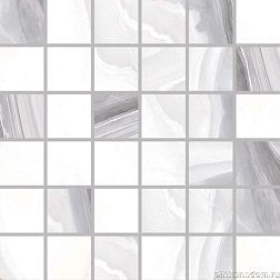 Energieker Agata Msc Oyster Tess. Серая Лаппатированная Мозаика 30x30 (4,8x4,8) см