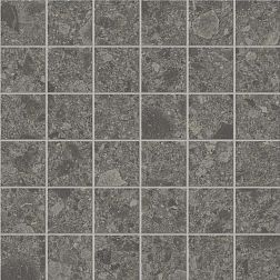 Atlas Concorde Boost Mineral Mix Smoke Mosaico Matt Серая Матовая Мозаика 30x30 см