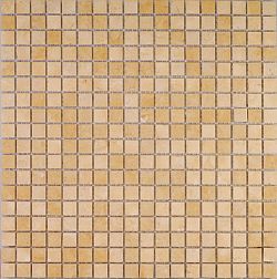 Premium Marble Чистые цвета Jerusalem Gold Tumbled Мозаика 1,5x1,5 29,7x29,7 см