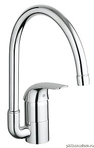 Grohe Euroeco 32752000 Смеситель для кухни, хром