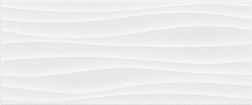Gracia Ceramica Aqua Monocolor Sugar White Wall 02 Белая Матовая Настенная плитка 25x60 см