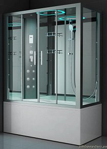 SSWW BU615 Душевая кабина с паром 170х85х218