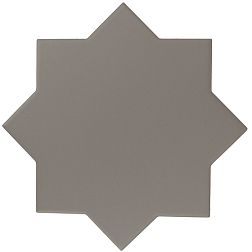 Equipe Porto Star Black Серый Матовый Керамогранит 16,8х16,8 см