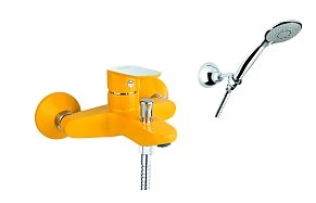 Fiore Kevon Chic 81YX8150 Смеситель для ванны, Желтый