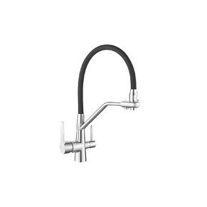 Смеситель для кухни с гибким изливом Rainsberg R603C-2