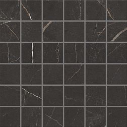 Estima Nolana NL04 Black Черная Неполированная Мозаика (5х5) 30х30 см
