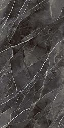 Laminam Diamond Calacatta Black Lucidato Starlit B.M. LAMFFM0210_IT Черный Глянцевый Керамогранит 162х324 см