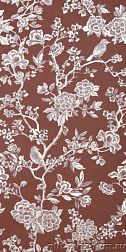 Serenissima Cir Chromagic Floral Bordeaux Ret Декор 60x120 см