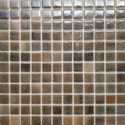 Gidrostroy Стеклянная мозаика L-012 Коричневая Глянцевая 2,5x2,5 31,7x31,7 см