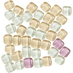 Architeza Grele Gloss Cold Bis Стеклянная мозаика 30х30 (кубик от 1 до 1,5) см