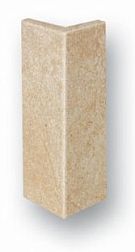 Stroeher Keraplatte Roccia 840 Grigio Угловой подступенник 15,7х6 см