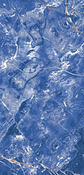 Flavour Granito Krazzy Blue High Glossy Синий Полированный Керамогранит 60x120 см