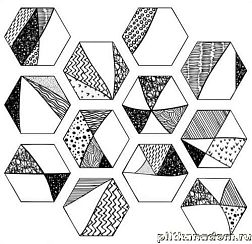 ITT Ceramic Comic Hexa Керамогранит (12 видов) 23,2x26,7 см