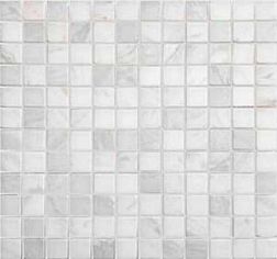 Caramelle Pietrine 7 мм Dolomiti Bianco Pol Мозаика 29,8х29,8х0,7 (2,3х2,3) см