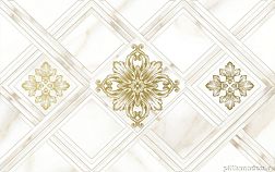 Global Tile 10300000203 Декор кер. Calacatta Gold GT Бел. 40*25 01