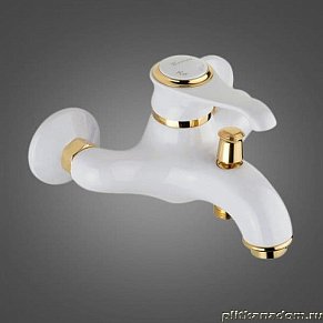 Emmevi Rubinetterie Tiffany 6001 Смеситель для ванны (белый-золото)