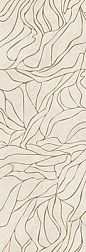 Декор Meissen Вставка Organic нити бежевый 25х75 см