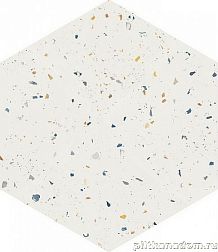 DNA tiles Terrazzo White Colours Керамогранит 32x36,8 см