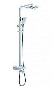 Adiante Quadraterm AD-77016 CR Душевая система с тропическим душем