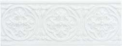 Adex Studio ADST4001 Relieve Palm Beach Snow cap Бордюр 7,5x19,8 см