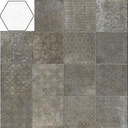 Serenissima Cir Riabita IL-Cotto Esagona Fabric Industrial Керамогранит 24х27,7 см