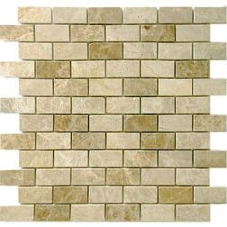 Caramelle Pietrine 4мм Emperador Light  Мозаика 29,8х29,8 (2,3х4,8) см