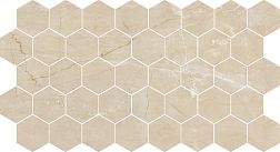 Bode Marble Porcelain BMB1562M1 Nuvola beige  мозаика полированная 26,7х30,8 см