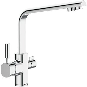 Смеситель для кухни со встроенным фильтром (краном) под питьевую воду Oute T61103B