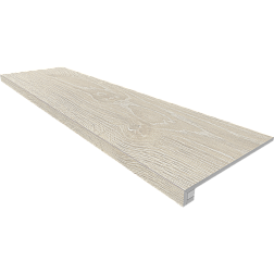 Estima Kraft Wood Nordic KW00 Белый Комплект Ступень 33x120 см Структура без насечек + Подступенок 14,5x120 см
