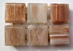 Rose Mosaic Gold Star GА02 (формат 2х2) Мозаика 32,7х32,7 см
