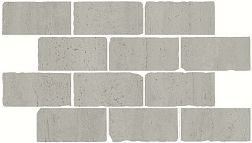 Kerama Marazzi Сан-Марко Серый светлый Матовый BR032 обрезной Мозаичный Бордюр 26,5х46.5 см